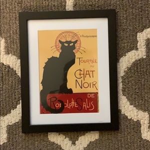 FRAMED PHOTO - Le Chat Noir